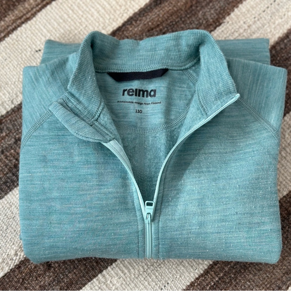 Reima Parvin Washable Merino Wool Baselayer Onesie Size 110 (5 yrs)